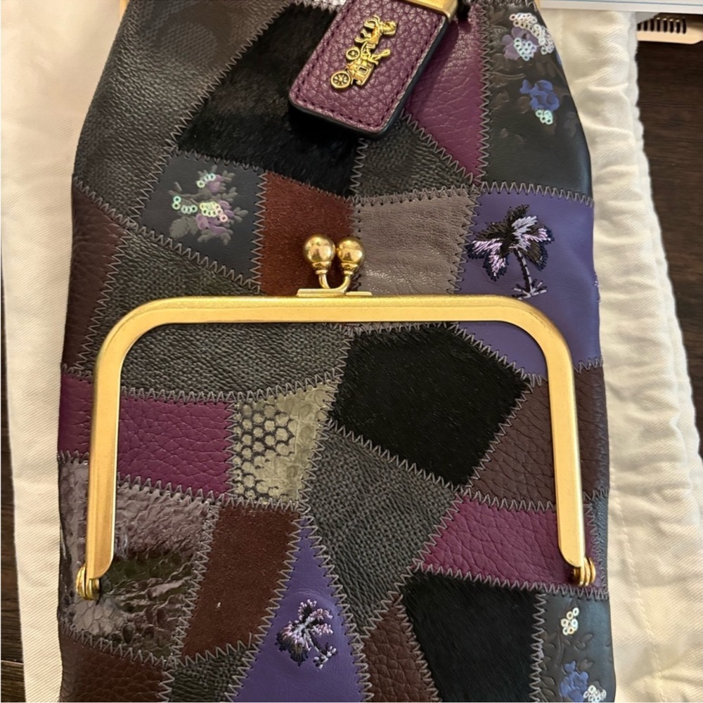 coach rare hard to find lock bag